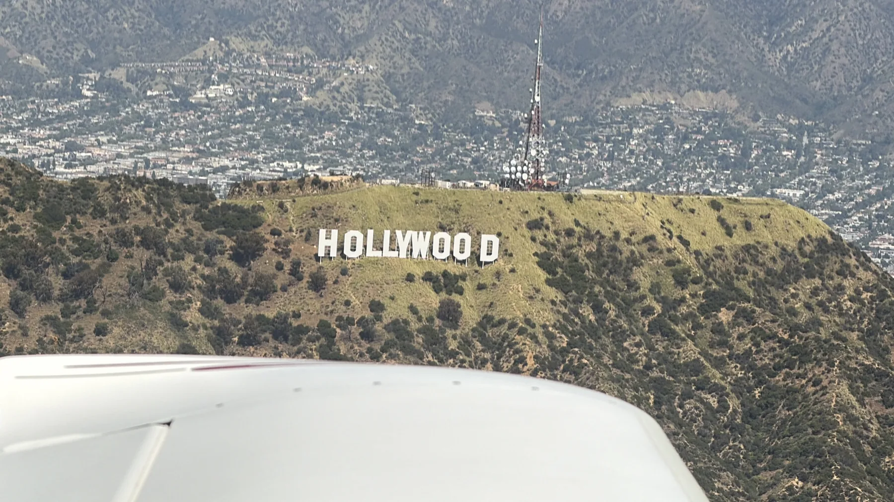Hollywood Sign air tour